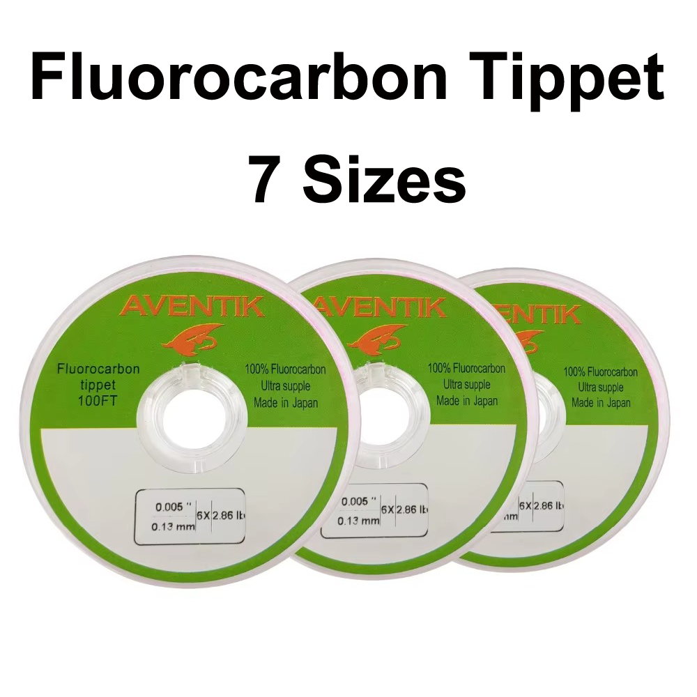 Fluorocarbon Line - Linha de Pesca Aventik Fluorocarbono 30m50m,