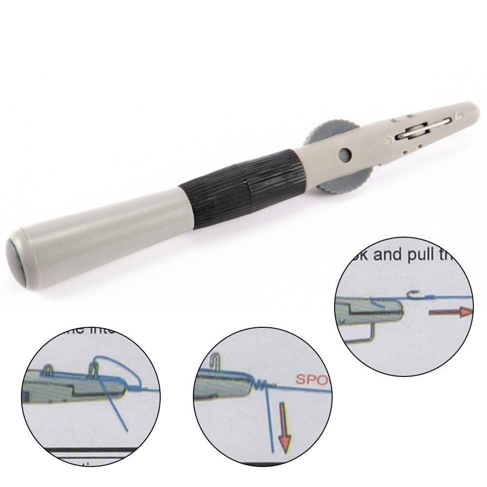 Monofilament Line - Manualmente Fish Hook Fio Knotter, Dispositivo