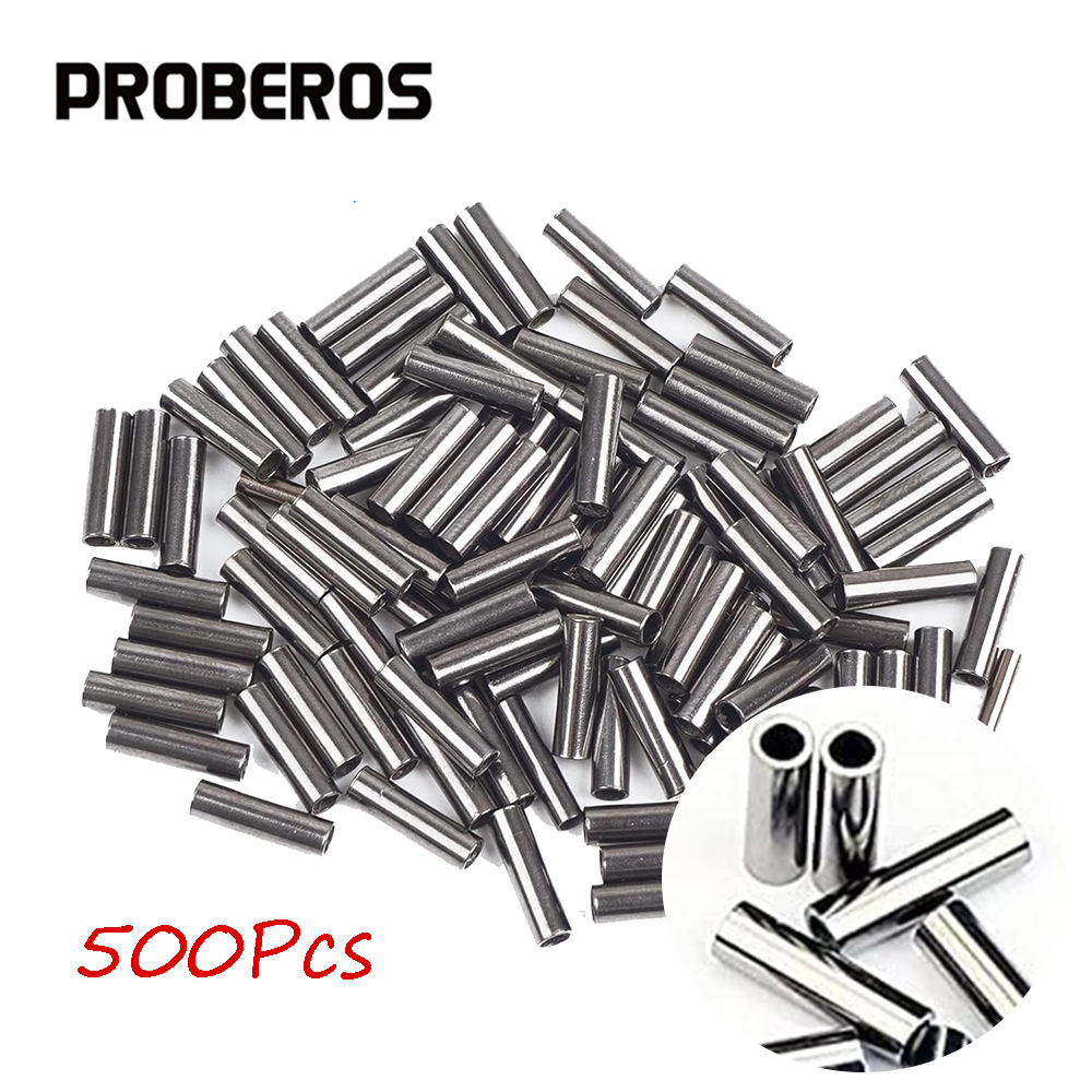 Monofilament Line - 500 Peças de Conectores de Cobre