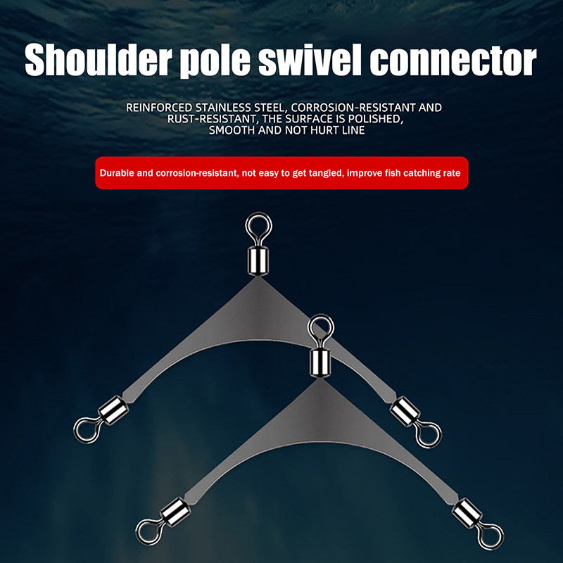 Saltwater Line - 10 pçs/lote 3 vias gira conector