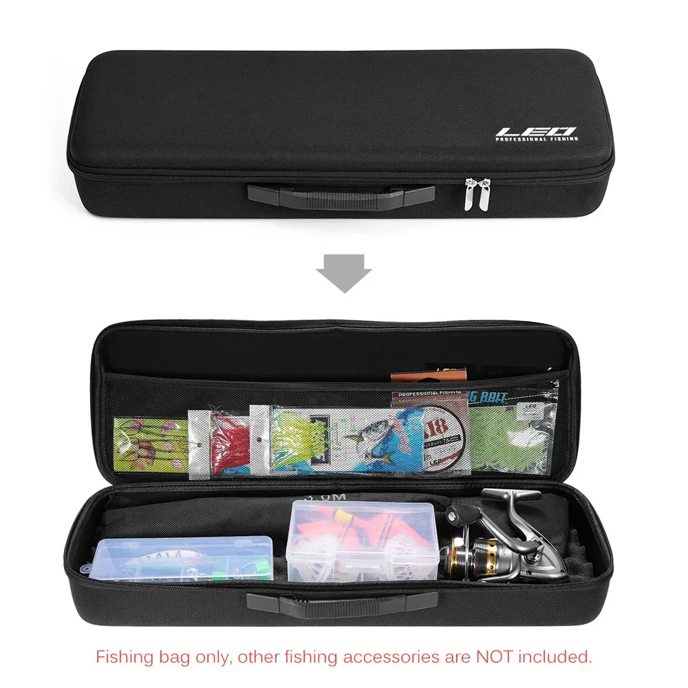 Bolsa de Pesca Rígida de 54CM/ - Fishing Line Box avaliação e preço