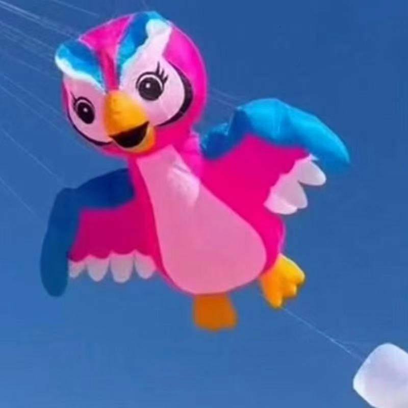 Coruja kite pingente pipas de  - Fly Line avaliação e preço