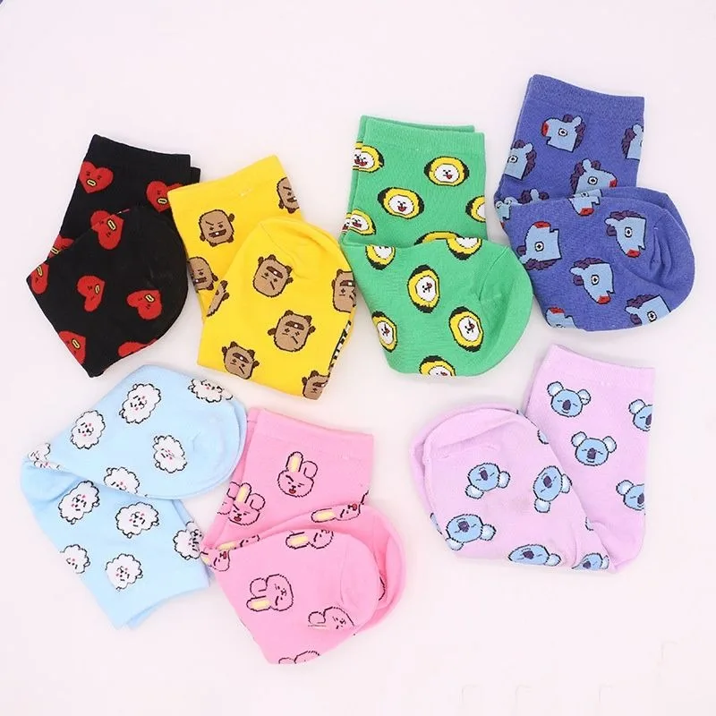 Meias de Algodão Estampadas Fe - Tippet Line avaliação e preço