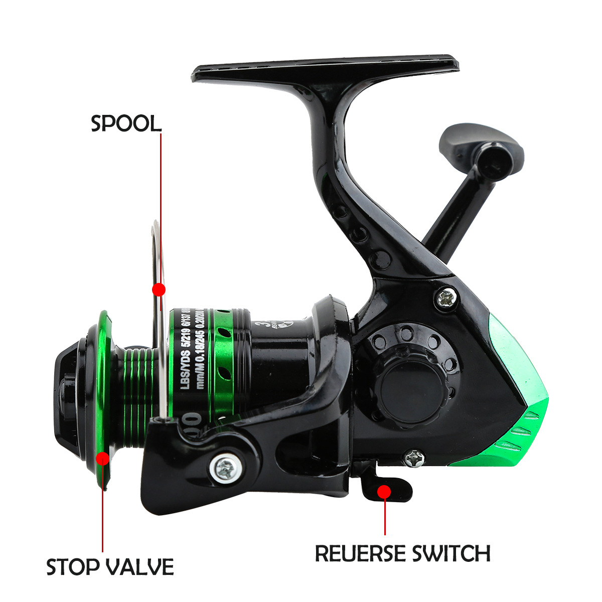 Carretilha de Pesca de Metal c - Ice Fishing Line avaliação e preço