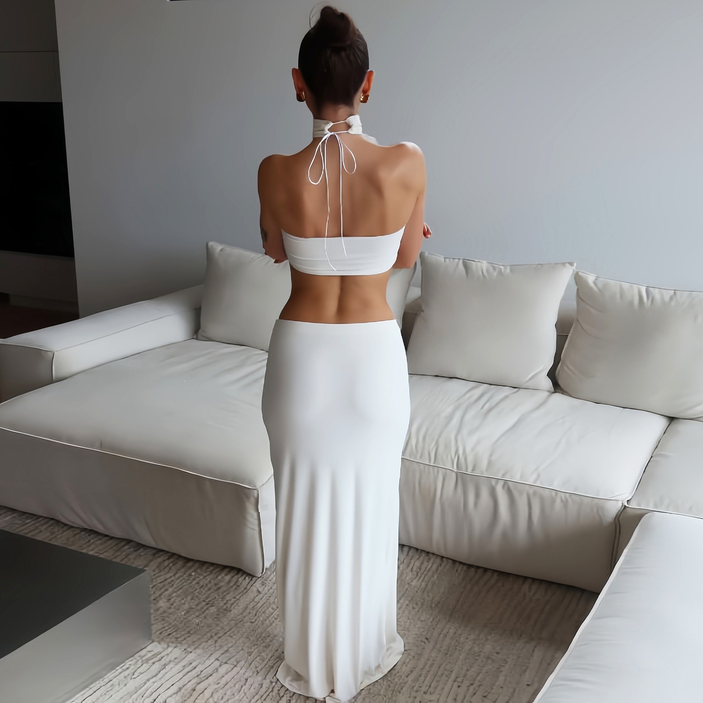 Conjunto Feminino Branco Sexy  - Fly Line avaliação e preço