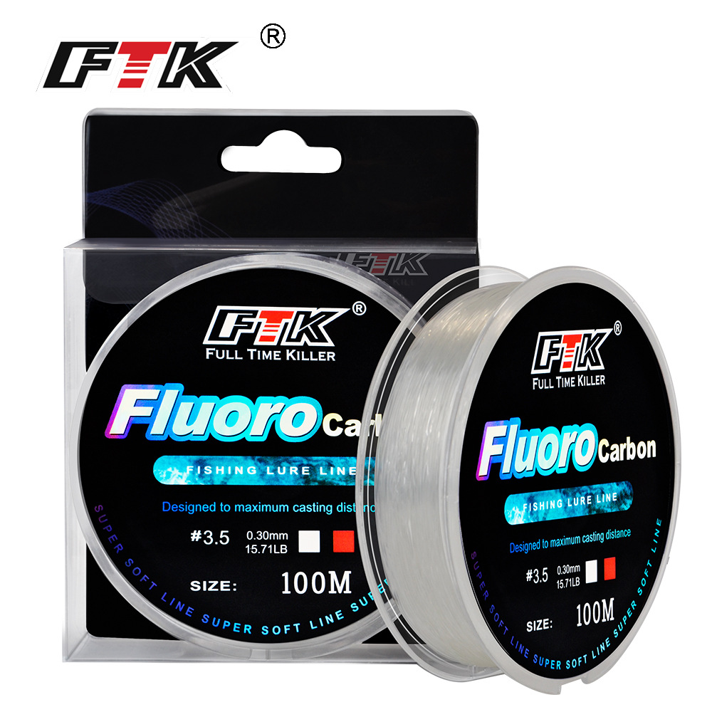 Linha de pesca com revestiment - Fluorocarbon Line avaliação e preço
