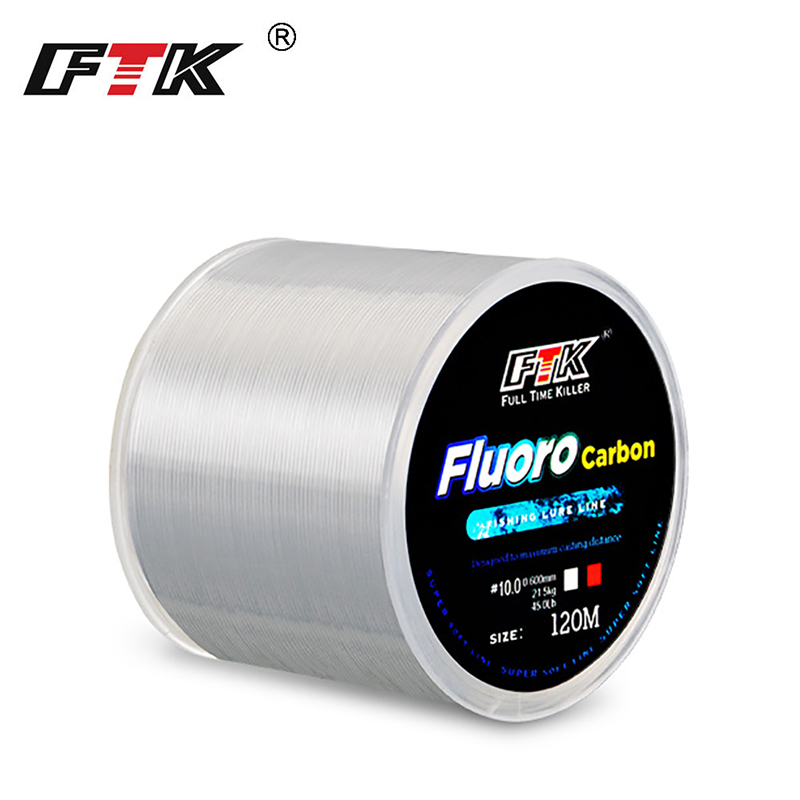 Ftk 120m linha de pesca 0.2mm- - Fluorocarbon Line avaliação e preço