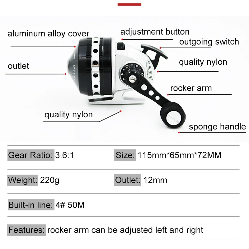 Carretel fechado bl30 pesca 4  - Fishing Line Spool avaliação e preço