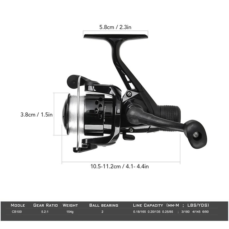 BRAVMAK 2.1/2.3 mTelescópica V - Fishing Line Box avaliação e preço