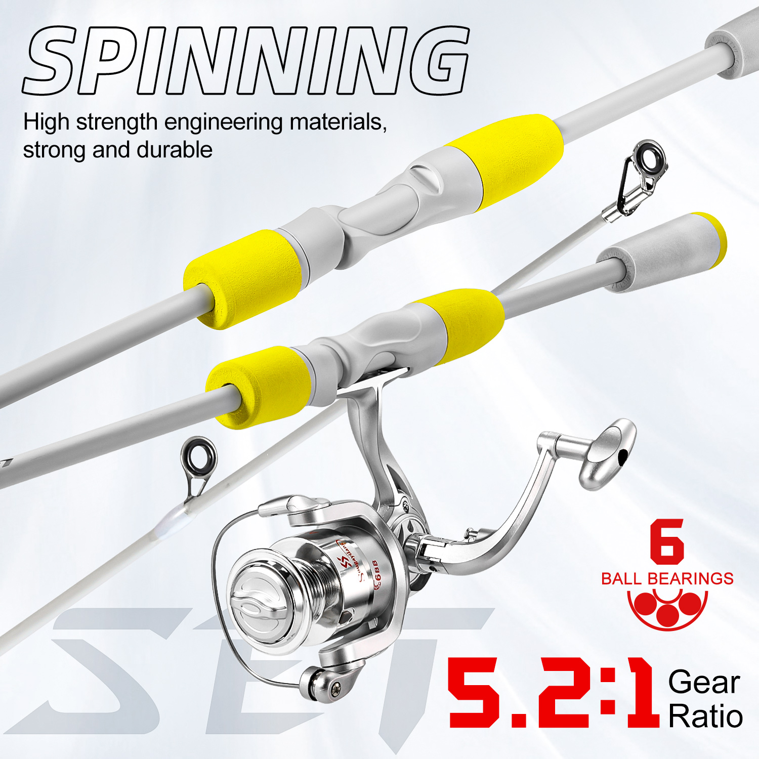 Sougayilang vara de pesca gira - Fishing Line Spooler avaliação e preço