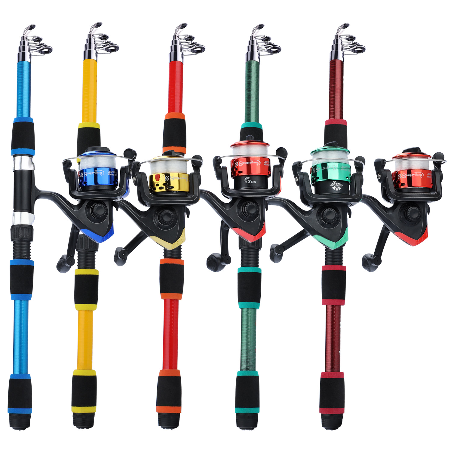 Sougayilang conjunto de vara d - Fishing Line Spooler avaliação e preço