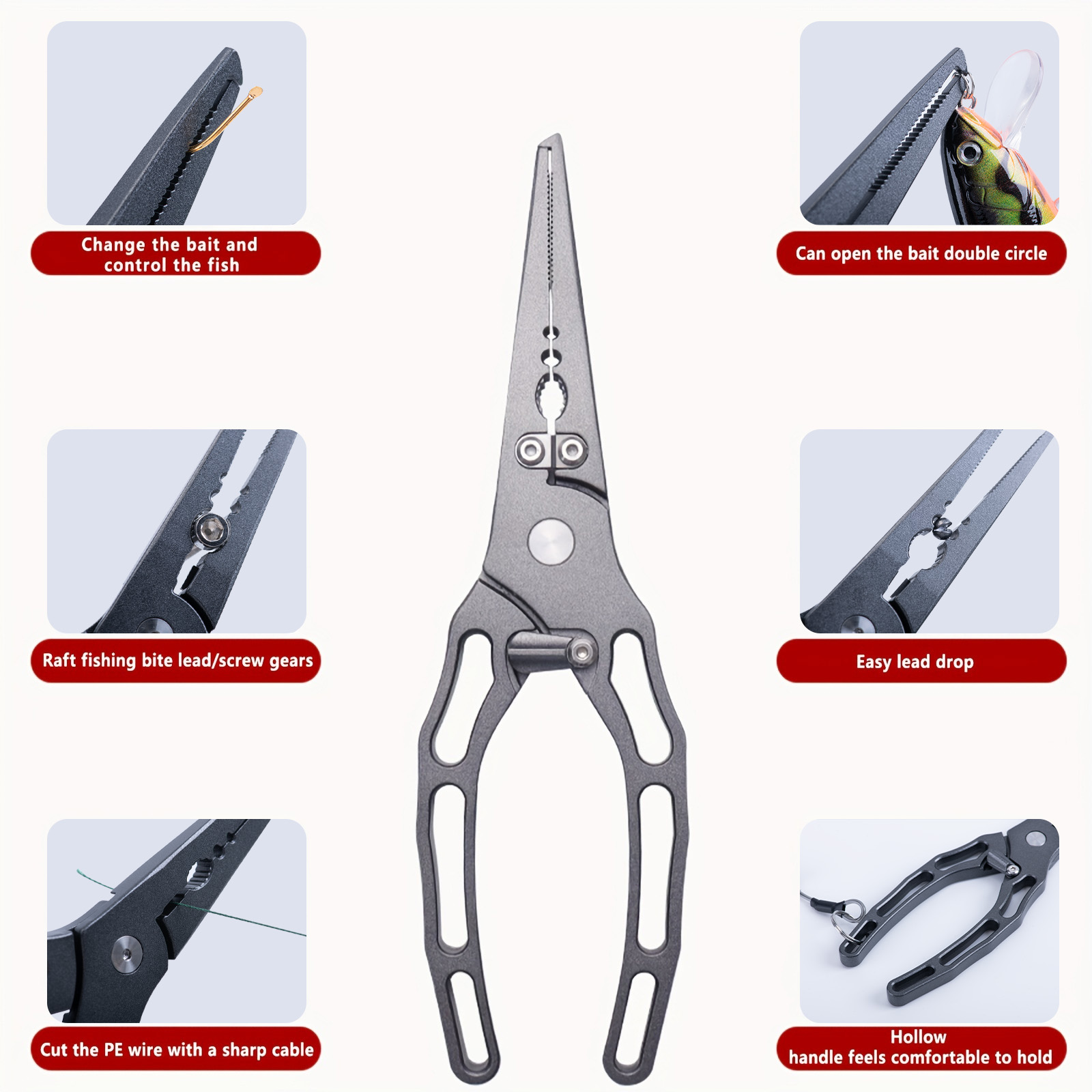 Kit Combinado de Alicate de Pe - Fishing Line Cutter avaliação e preço