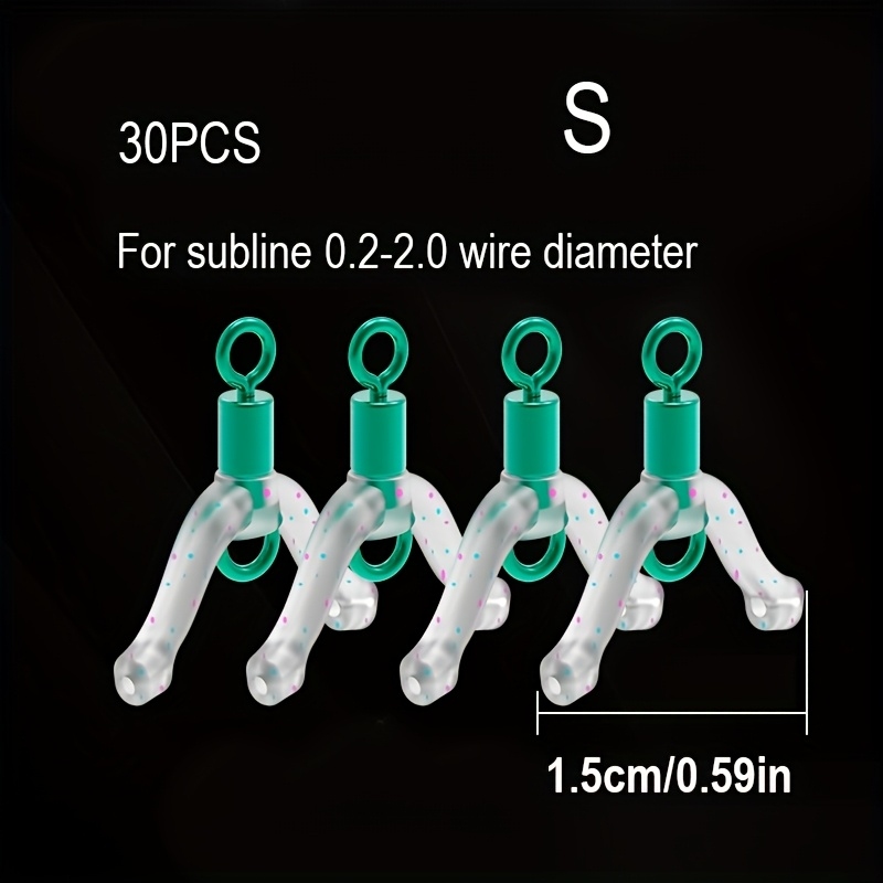 30 peças, Conector Giratório e - Fishing Line Winder avaliação e preço