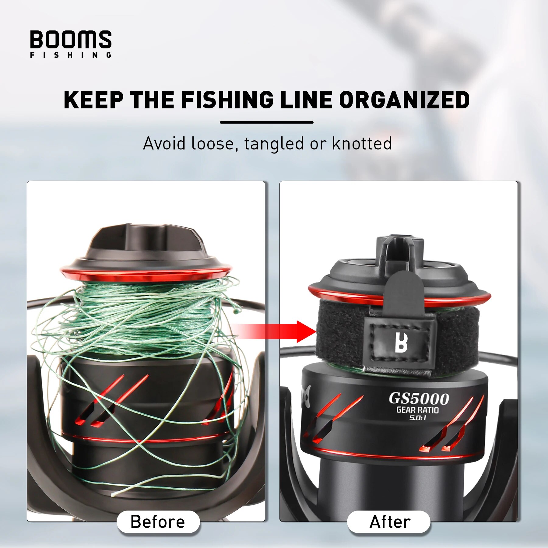 Booms Pesca Spinning Reel Prot - Fishing Line Box avaliação e preço